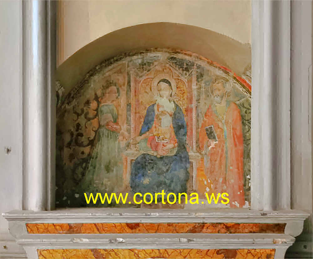 Madonna con il Bambino tra Santa Elisabetta e San Matteo