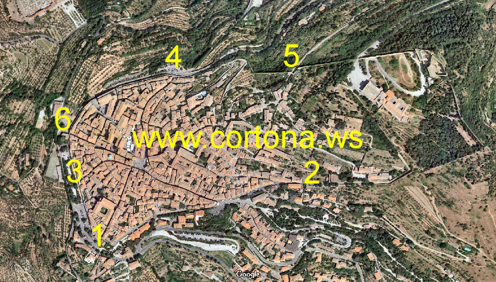 Le porte di Cortona