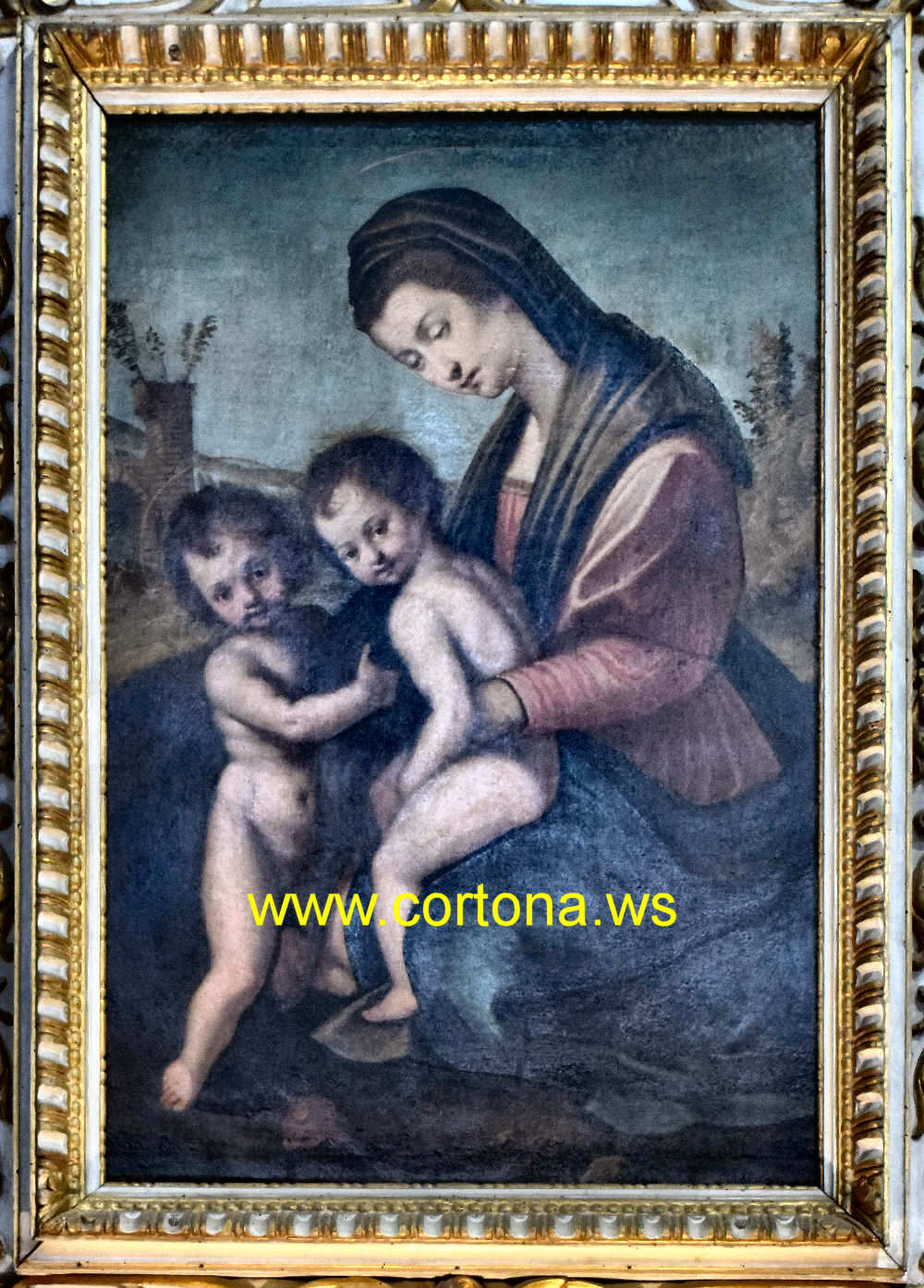 La Madonna con Bambino di autore ignoto